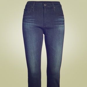 AG The Farrah high waist crop skinny